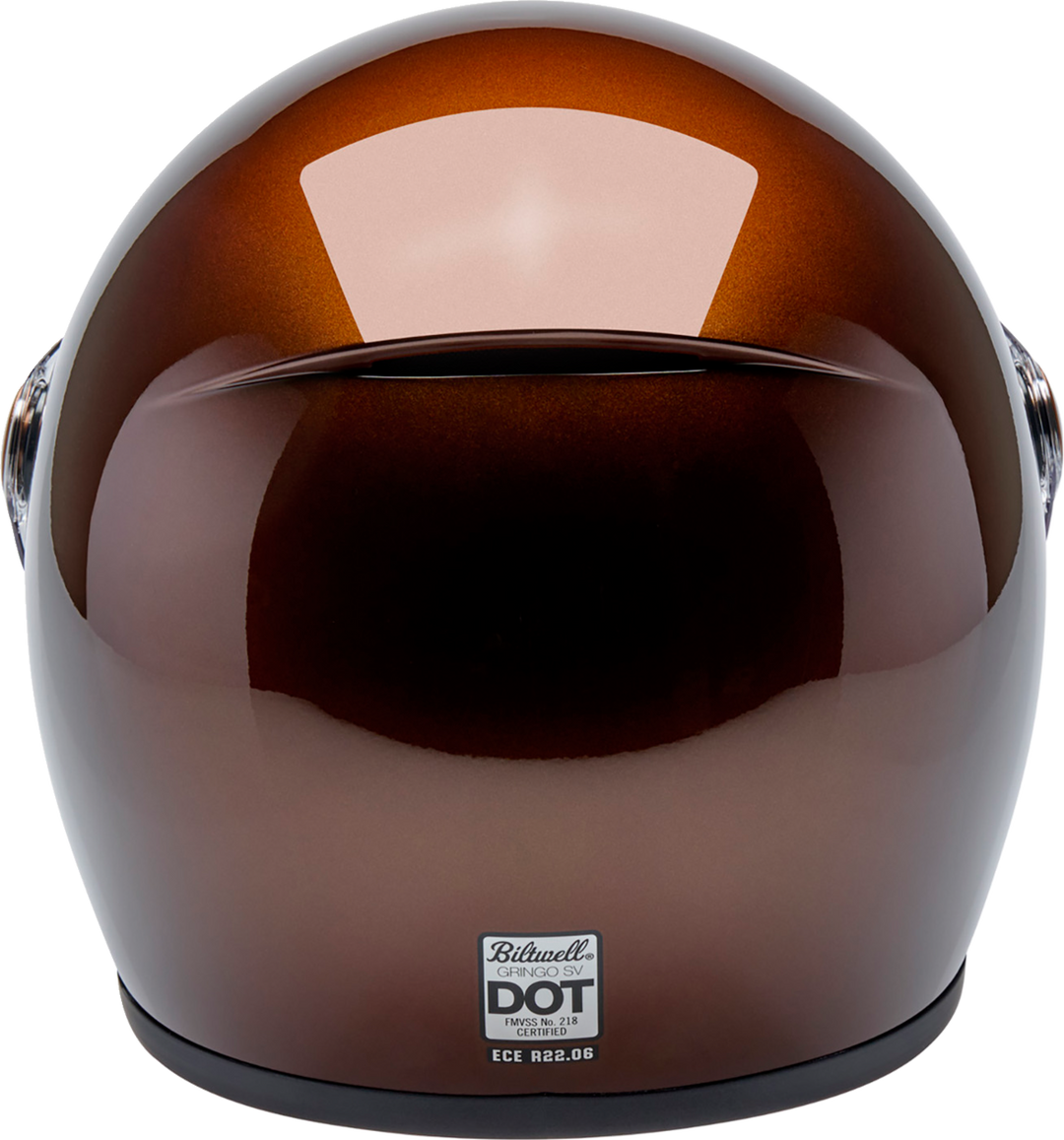 Biltwell Gringo SV Helmet - Metallic Whiskey