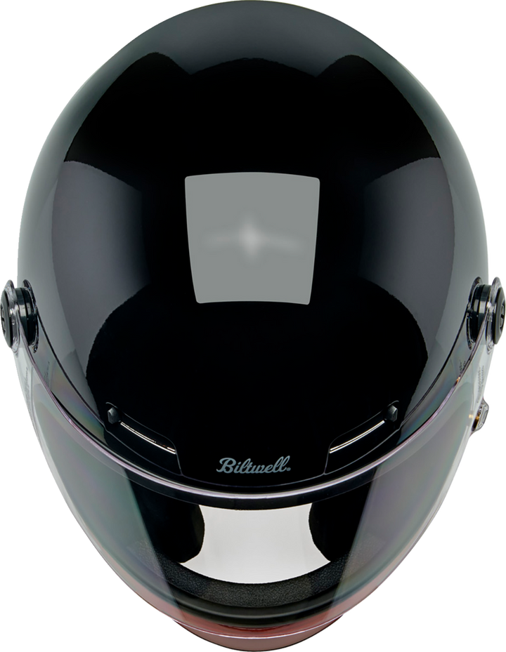 Biltwell Gringo SV Helmet - Intersection - Black/Orange/Gray