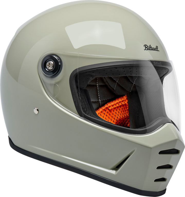 Biltwell Lane Splitter Helmet - Gloss Chalk