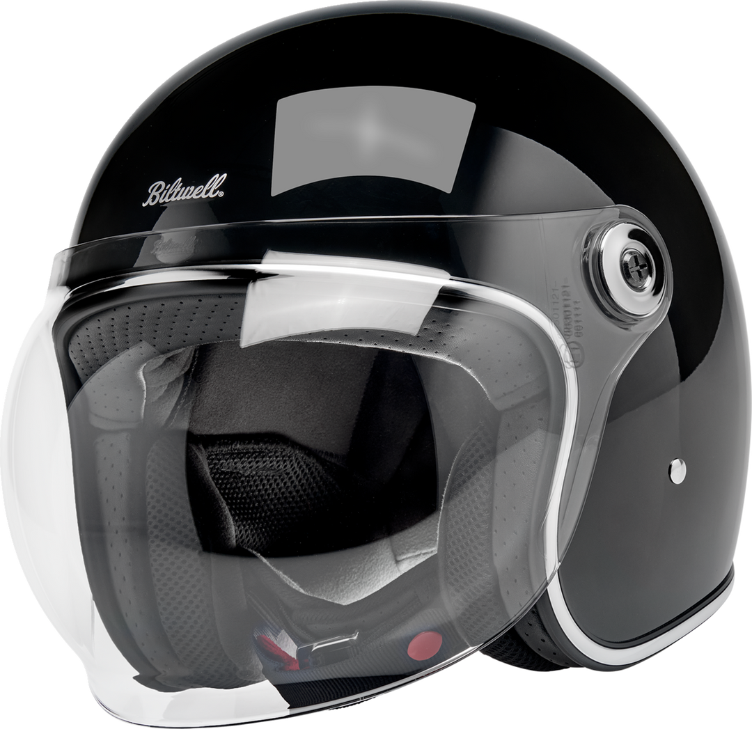 BILTWELL Tahoe™ Helmet - Solid - Gloss Black - XS 1008-101-501