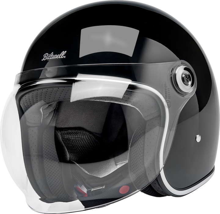 BILTWELL Tahoe™ Helmet - Solid - Gloss Black - Medium 1008-101-503