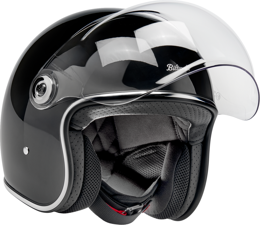 Biltwell Tahoe™ Helmet - Solid - Gloss Black