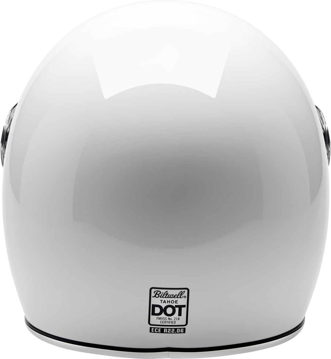 Biltwell Tahoe™ Helmet - Solid - Gloss White