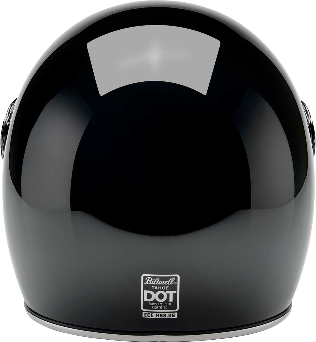 Biltwell Tahoe™ Helmet - Solid - Gloss Black