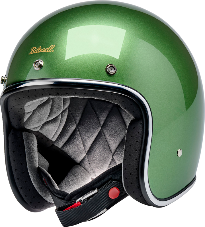 BILTWELL Bonanza Helmet - Metallic Irish Green - Medium 1001-3117-203