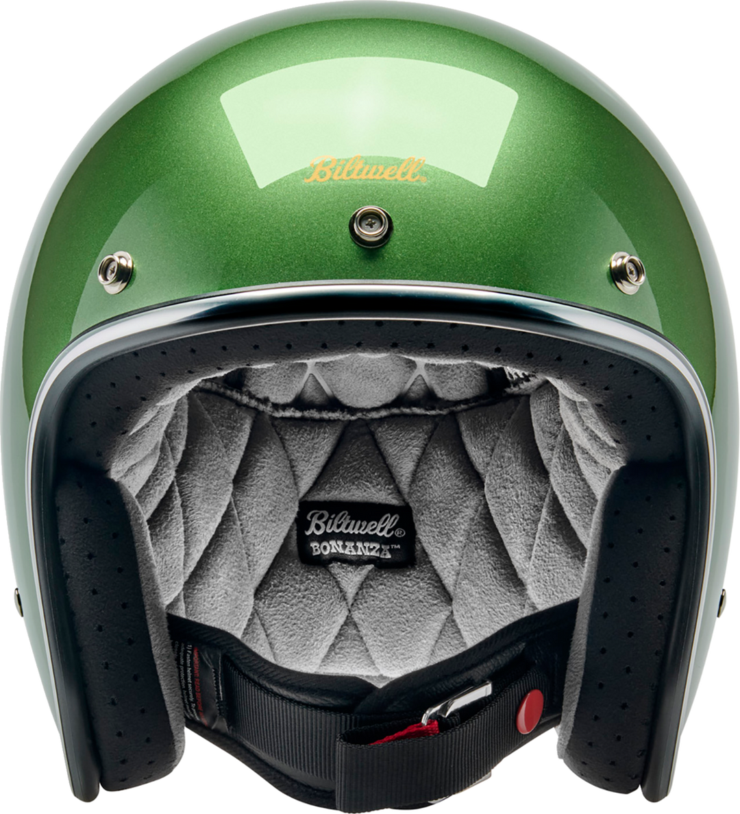 Biltwell Bonanza Helmet - Metallic Irish Green