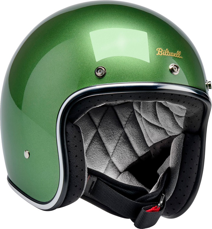 Biltwell Bonanza Helmet - Metallic Irish Green