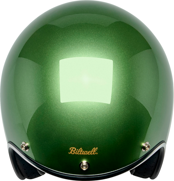 Biltwell Bonanza Helmet - Metallic Irish Green