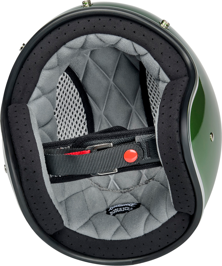 Biltwell Bonanza Helmet - Metallic Irish Green