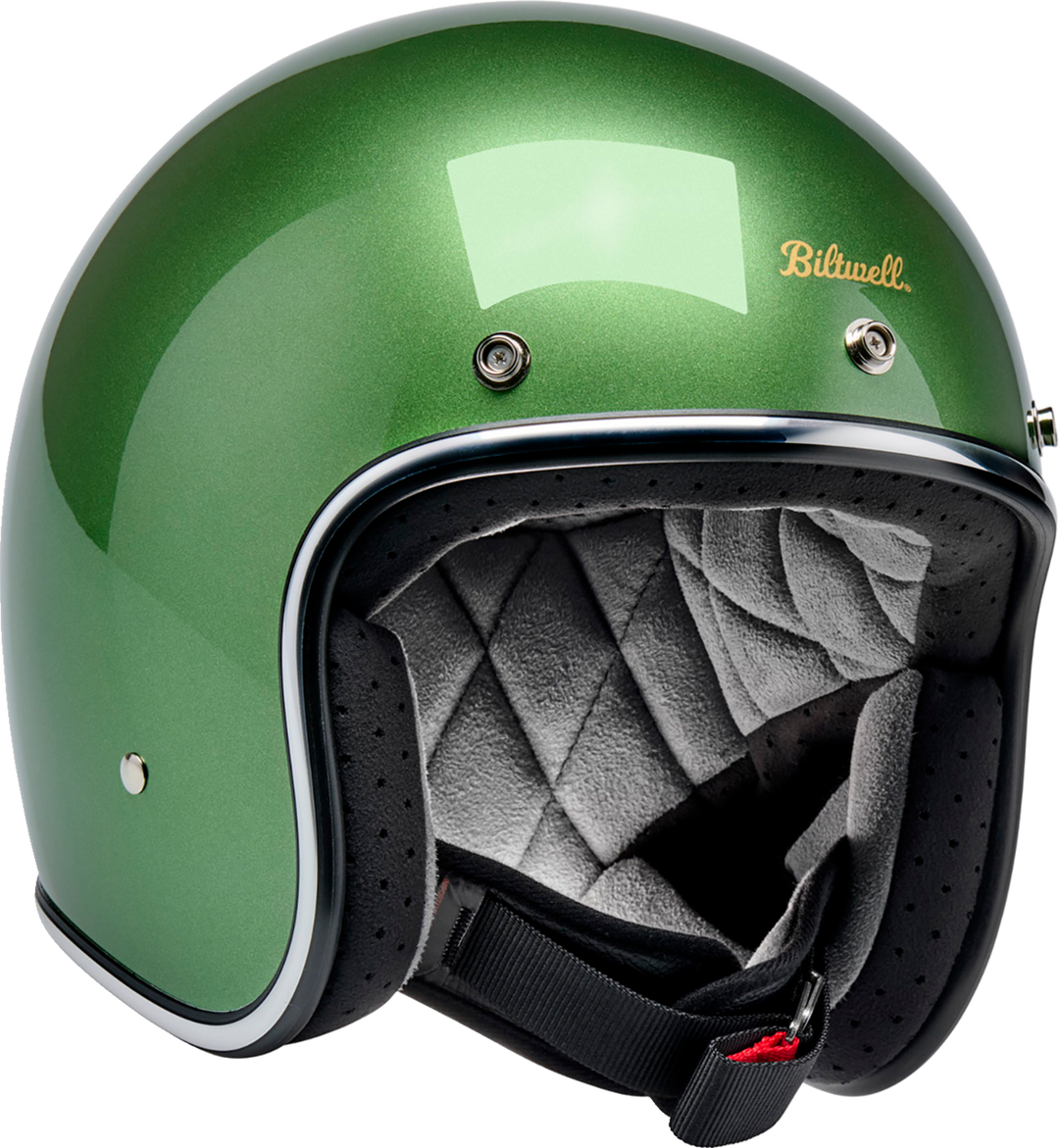 Biltwell Bonanza Helmet - Metallic Irish Green