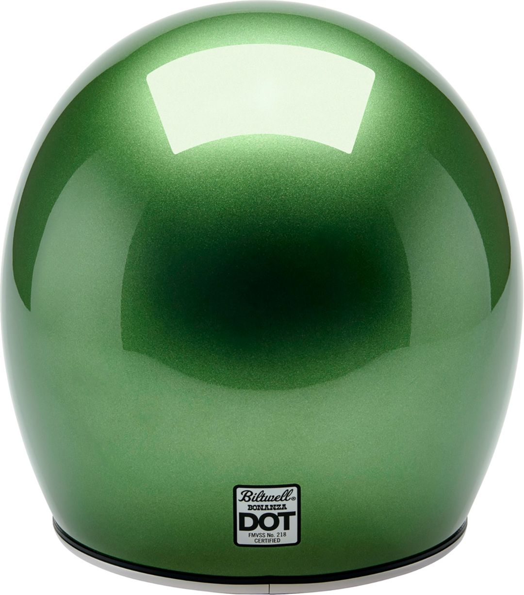 Biltwell Bonanza Helmet - Metallic Irish Green