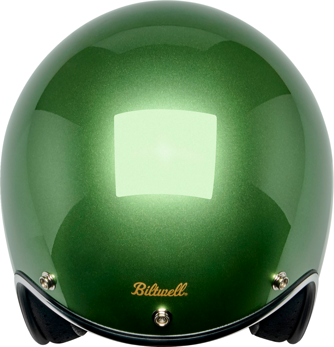 Biltwell Bonanza Helmet - Metallic Irish Green