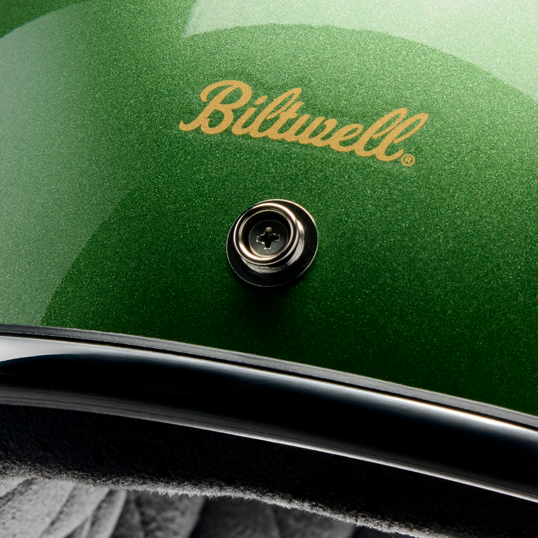 Biltwell Bonanza Helmet - Metallic Irish Green