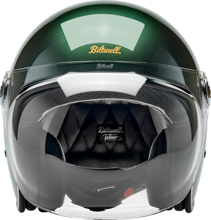 Biltwell Tahoe™ Helmet - Solid - Metallic Sierra Green