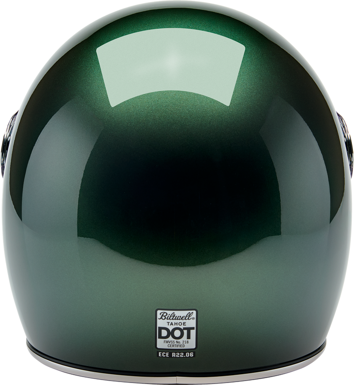 Biltwell Tahoe™ Helmet - Solid - Metallic Sierra Green