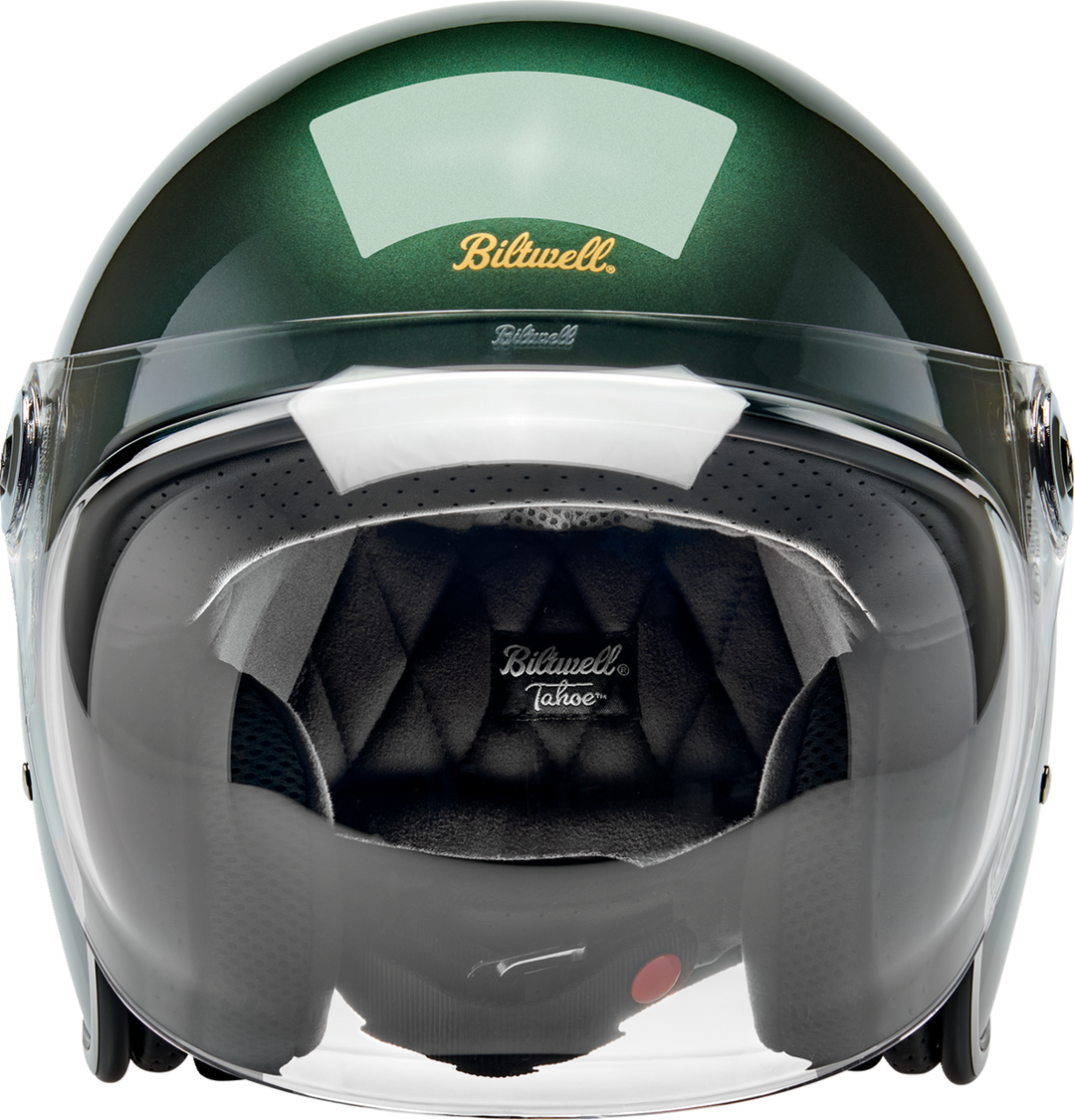 Biltwell Tahoe™ Helmet - Solid - Metallic Sierra Green