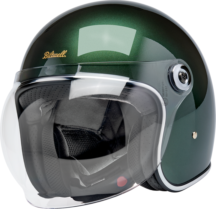 BILTWELL Tahoe™ Helmet - Solid - Metallic Sierra Green - XL 1008-324-505