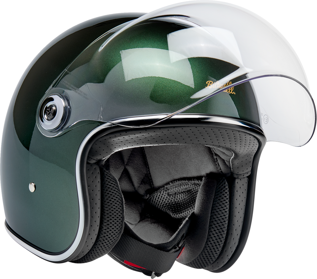 Biltwell Tahoe™ Helmet - Solid - Metallic Sierra Green