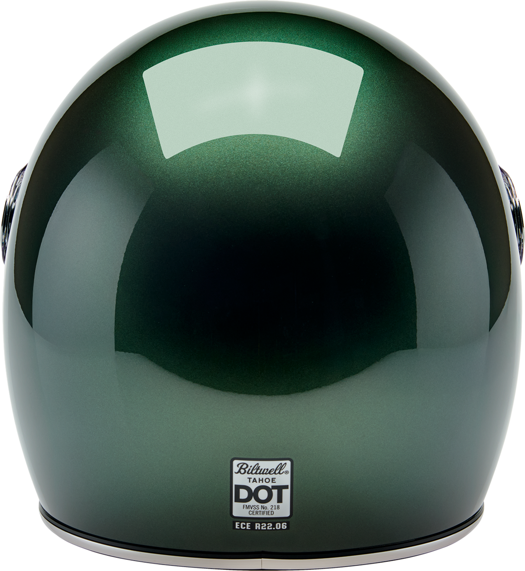 Biltwell Tahoe™ Helmet - Solid - Metallic Sierra Green