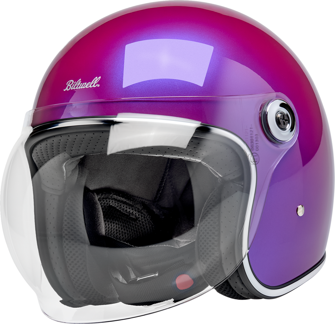 BILTWELL Tahoe™ Helmet - Solid - Metallic Grape - XL 1008-339-505