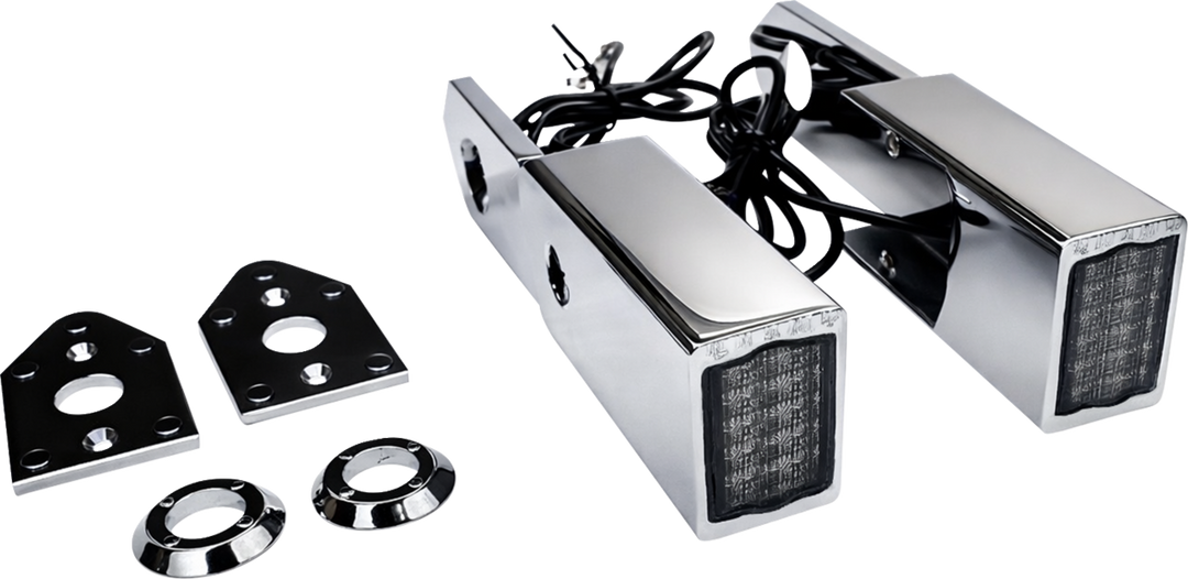 CUSTOM DYNAMICS LED Light Strut - Chrome CD-STRUT-18-C