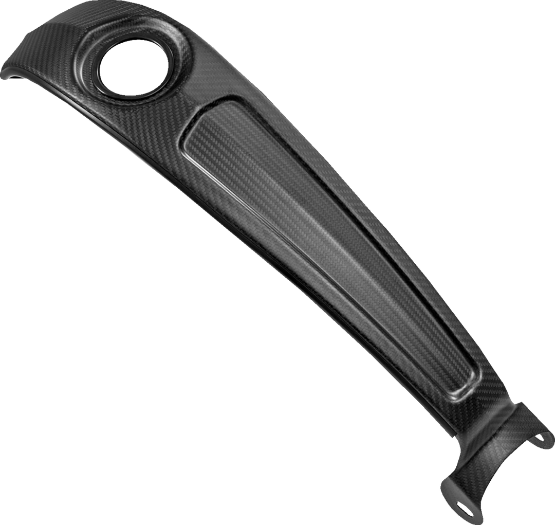 SADDLEMEN Dash Console - Center Fill - Carbon Fiber/Matte - Harley-Davidson® - Softail CF-818-30-002M