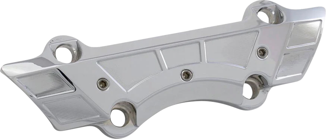 PAUL YAFFE ORIGINALS Weld Wing Riser Clamp - 1" - Chrome PYO:SRC-WW-C