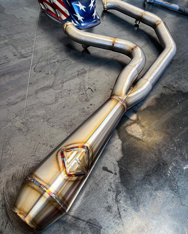 SP Concepts Lanesplitter Exhaust - 1987-1994 FXR W/ Mid Controls