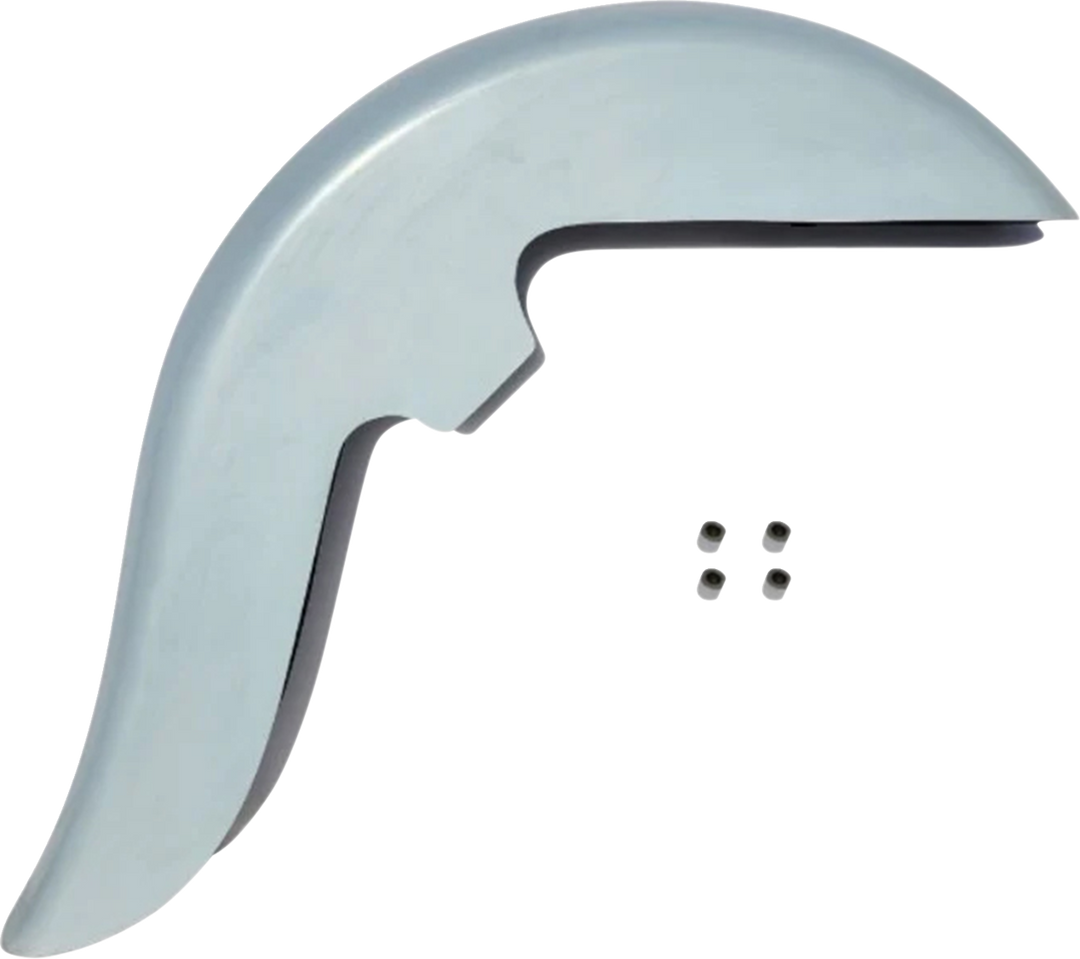 PAUL YAFFE BAGGER NATION El Rey Front Fender - 26" Wheel - With Satin Spacers - HD Softail PYO:ERFF-26-ST