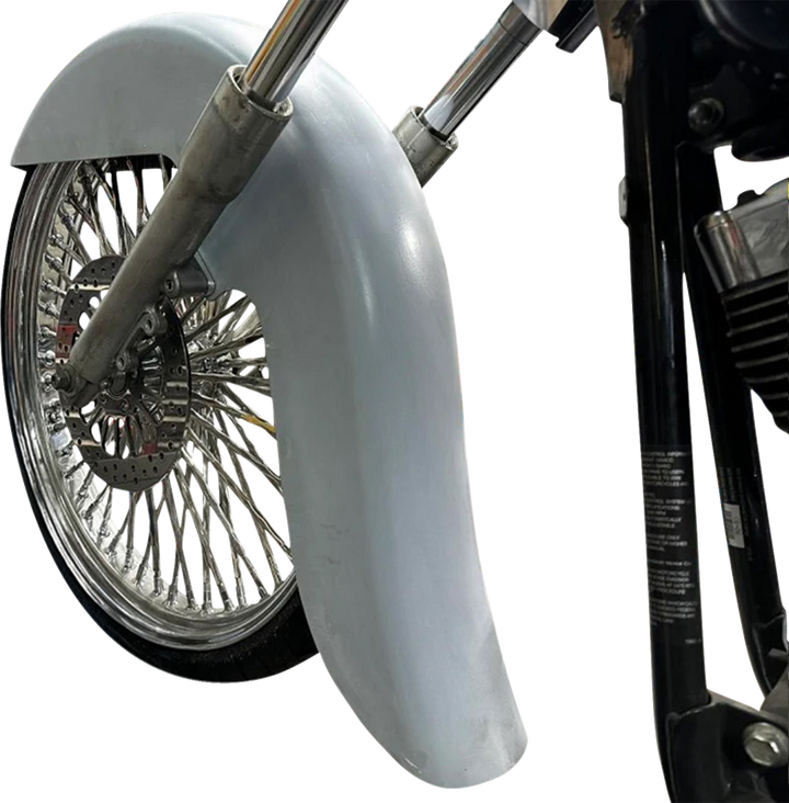 PAUL YAFFE BAGGER NATION El Rey Front Fender - 26" Wheel - With Satin Spacers - HD Softail PYO:ERFF-26-ST