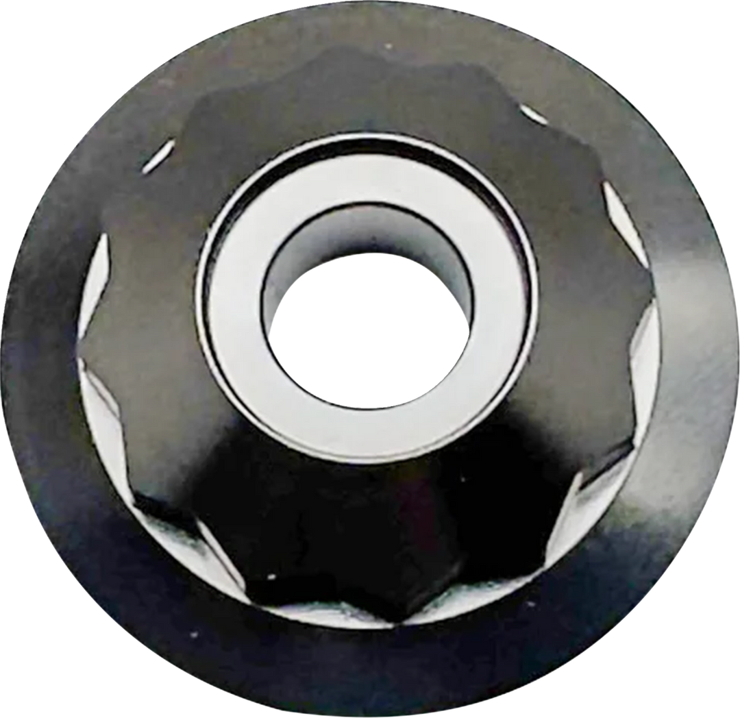 PAUL YAFFE BAGGER NATION Steering Stem Nut - Black PYO:12PSK-18L-BK
