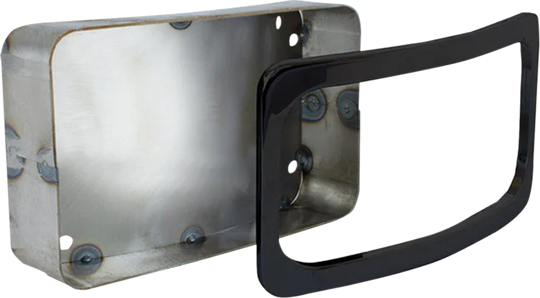 PAUL YAFFE BAGGER NATION License Plate Box - Black PYO:FREN-K-S-B