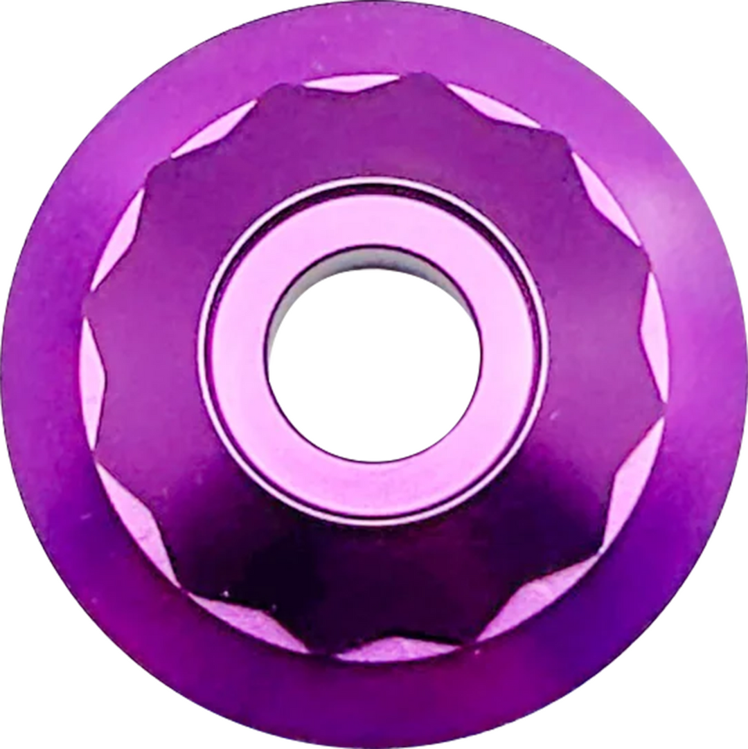 PAUL YAFFE BAGGER NATION Steering Stem Nut - Purple PYO:12PSK-18L-PR