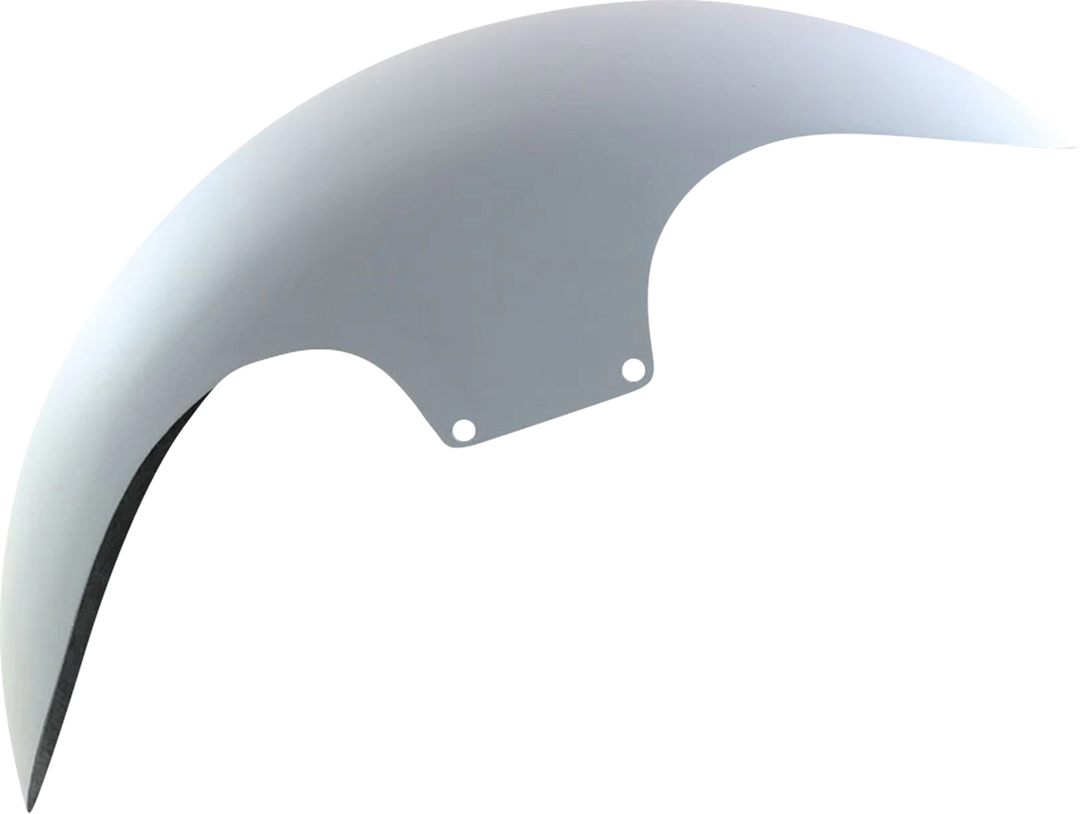PAUL YAFFE BAGGER NATION Cafe Front Fender - 19" Wheel - Black Inverted Fork Adapter - HD Softail '18-'26 PYO:CAFE-19-18FB-B-C