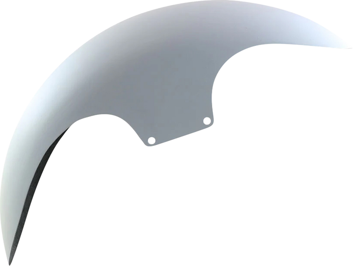 PAUL YAFFE BAGGER NATION Cafe Front Fender - 19" Wheel - Black Inverted Fork Adapter - HD Softail '18-'26 PYO:CAFE-19-18FB-B-C