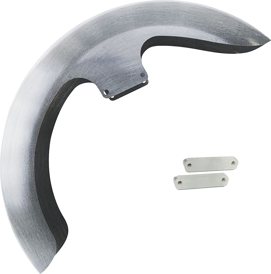 PAUL YAFFE BAGGER NATION Thicky Front Fender - 21" Wheel - With Chrome Spacers - HD - Touring PYO:THICKY21-13E-C