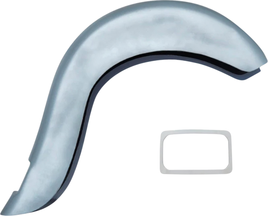 PAUL YAFFE BAGGER NATION El Rey Rear Fender - Chrome Plate Frame - HD Softail PYO:ERRF-ST-C