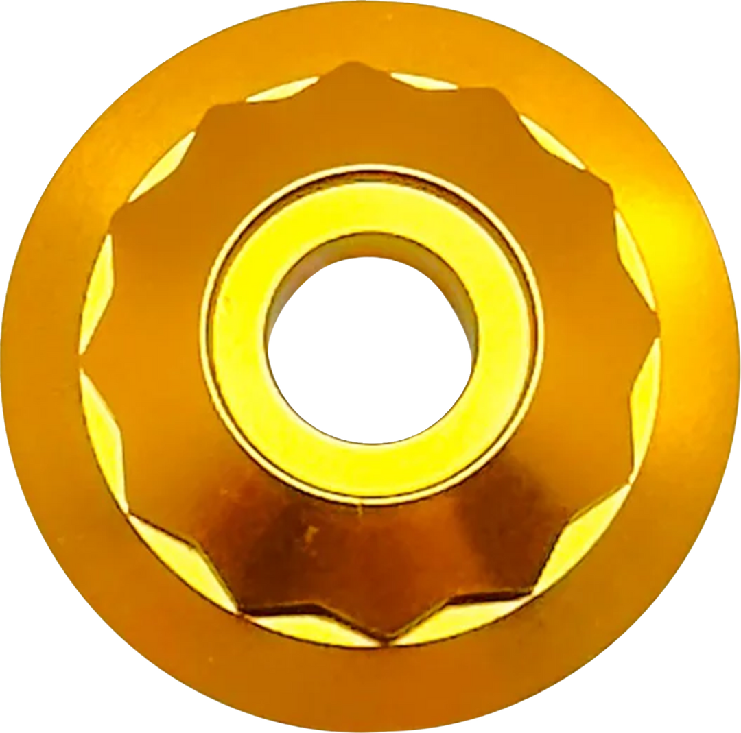 PAUL YAFFE BAGGER NATION Steering Stem Nut - Gold PYO:12PSK-18L-GD