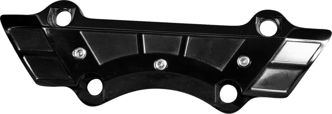 PAUL YAFFE BAGGER NATION Weld Wing Riser Clamp - 1" - Black PYO:SRC-WW-B
