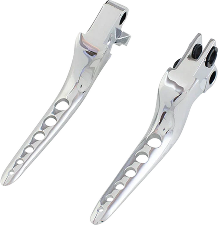PAUL YAFFE BAGGER NATION Racing Hand Levers - Chrome PYO:RL-07E-C