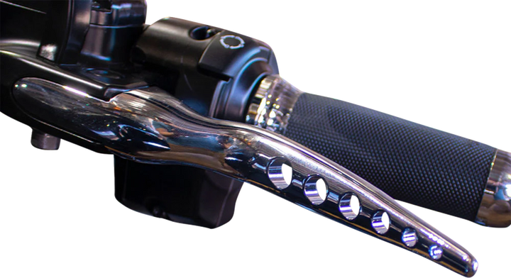 PAUL YAFFE BAGGER NATION Racing Hand Levers - Chrome PYO:RL-07E-C