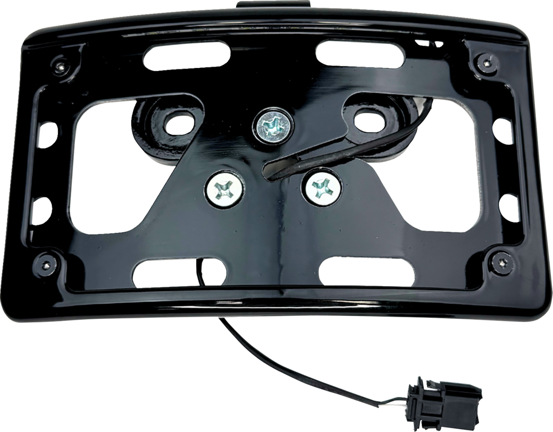 CUSTOM DYNAMICS License Plate Kit - Ultra-Lite Low Profile LED CD-LWPMK-23-B