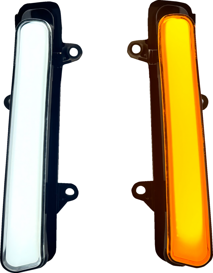 CUSTOM DYNAMICS Run/Turn Signal - Lower Fairing LED Lights CD-LFL-23
