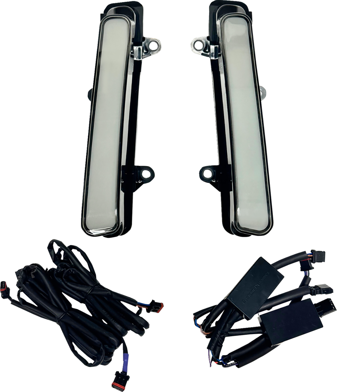 CUSTOM DYNAMICS Run/Turn Signal - Lower Fairing LED Lights CD-LFL-23