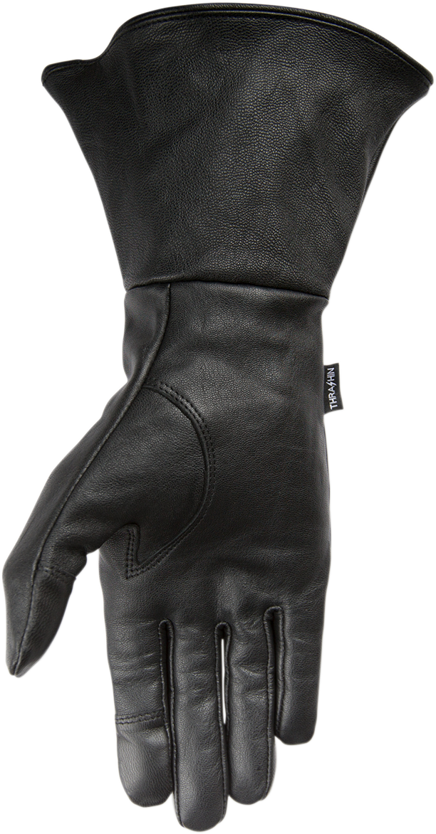 THRASHIN SUPPLY CO. Siege Insulated Gauntlet Gloves - Black - XL - SGI-01-11