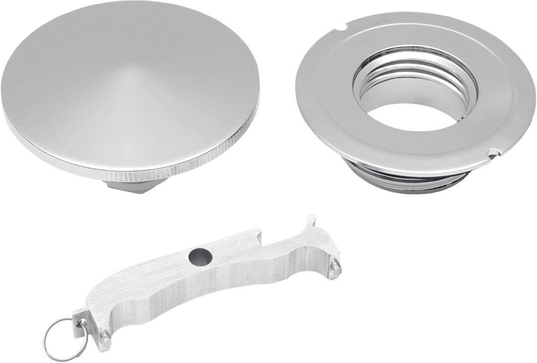 DRAG SPECIALTIES Gas Cap - Right-Hand - Vented 012029
