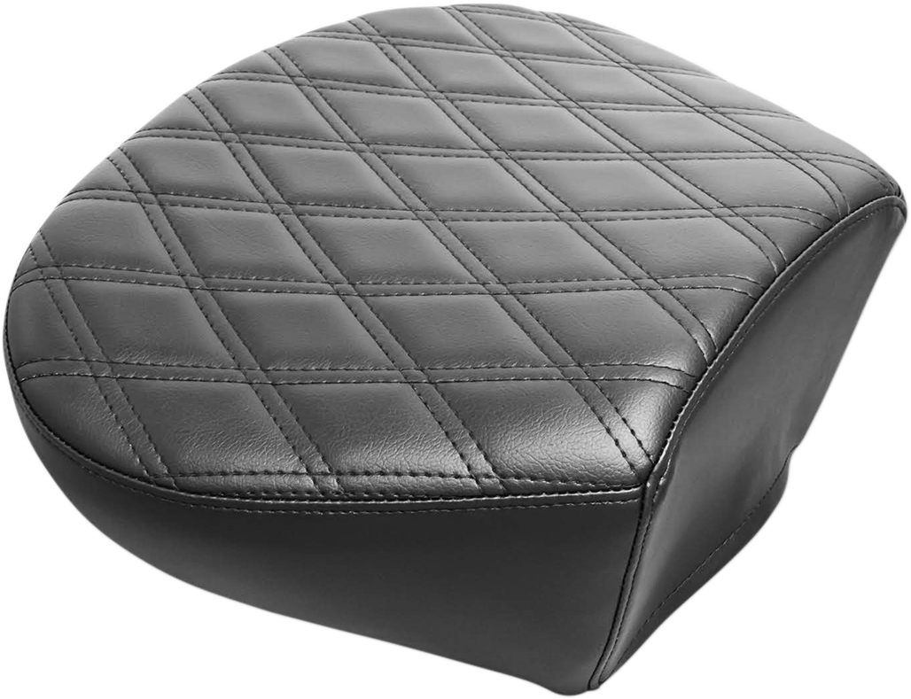 LE PERA Monterey Sport Pillion Pad - Double Diamond - Black - FL '08-'23 LK-647SPDD