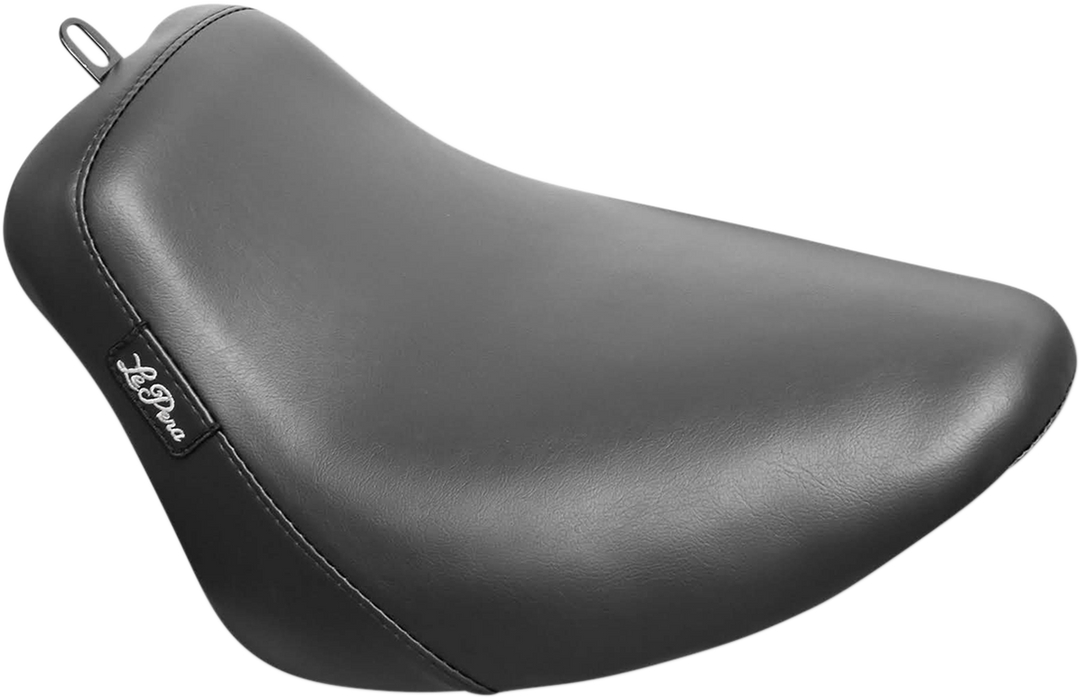LE PERA Bare Bones Solo Seat - Smooth - Black - FLSL/FXBB '18-'23 LY-007