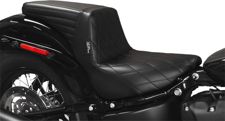 LE PERA Kickflip Seat - Diamond - Black - Softail '18-'23 LYR-590DM