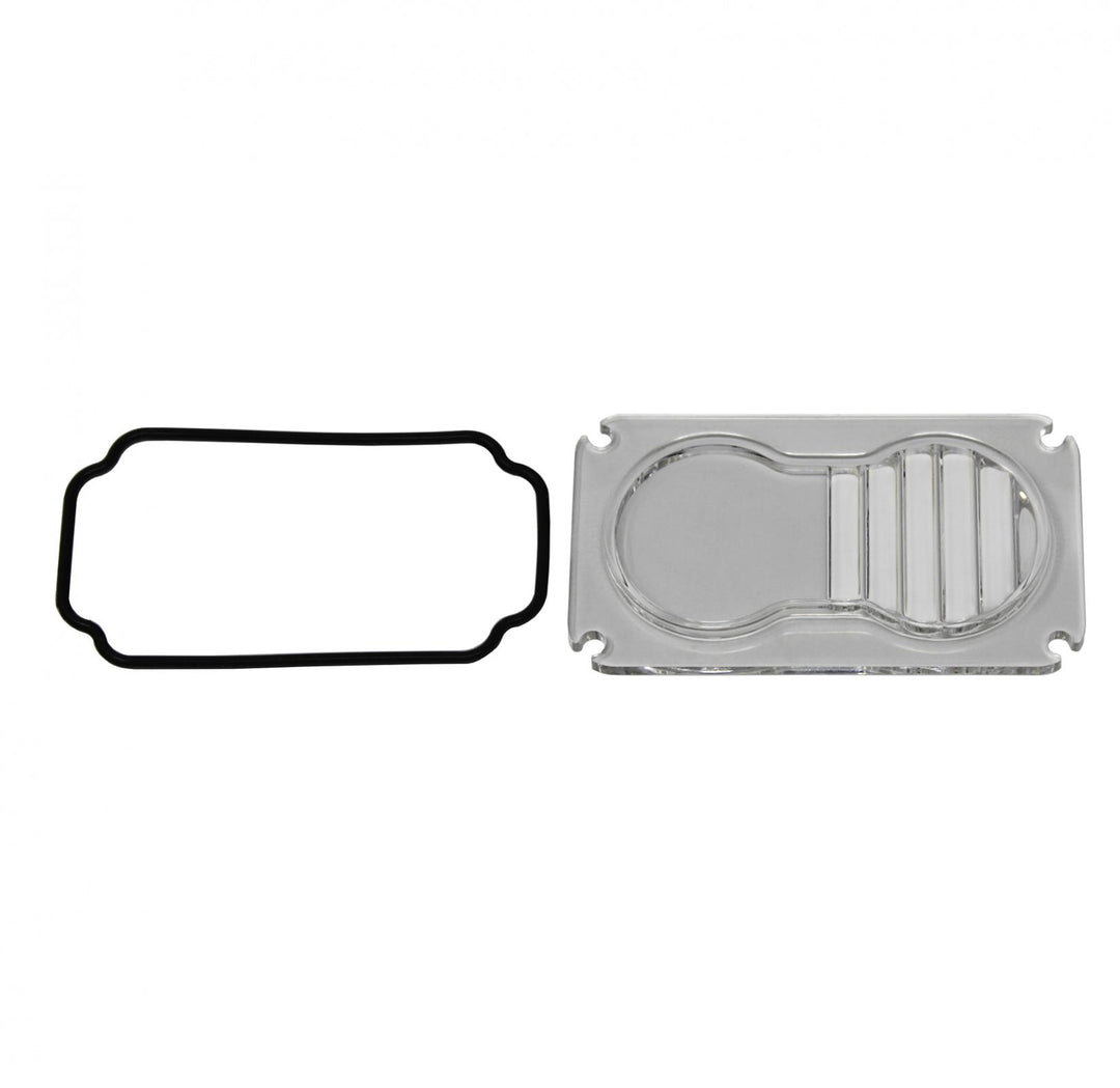 Baja Designs DOT LP6 LED Headlight Kit 2014-2023 Harley Davidson Street Glide (White) Baja DesignsS2 Driving Combo Lens Kit Baja Designs